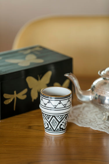 2 Grandes tasses beldi Zwak noir gold (384012222497)