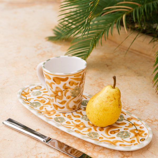 Petit mug Fleurs mimosa gold (9237799698751)