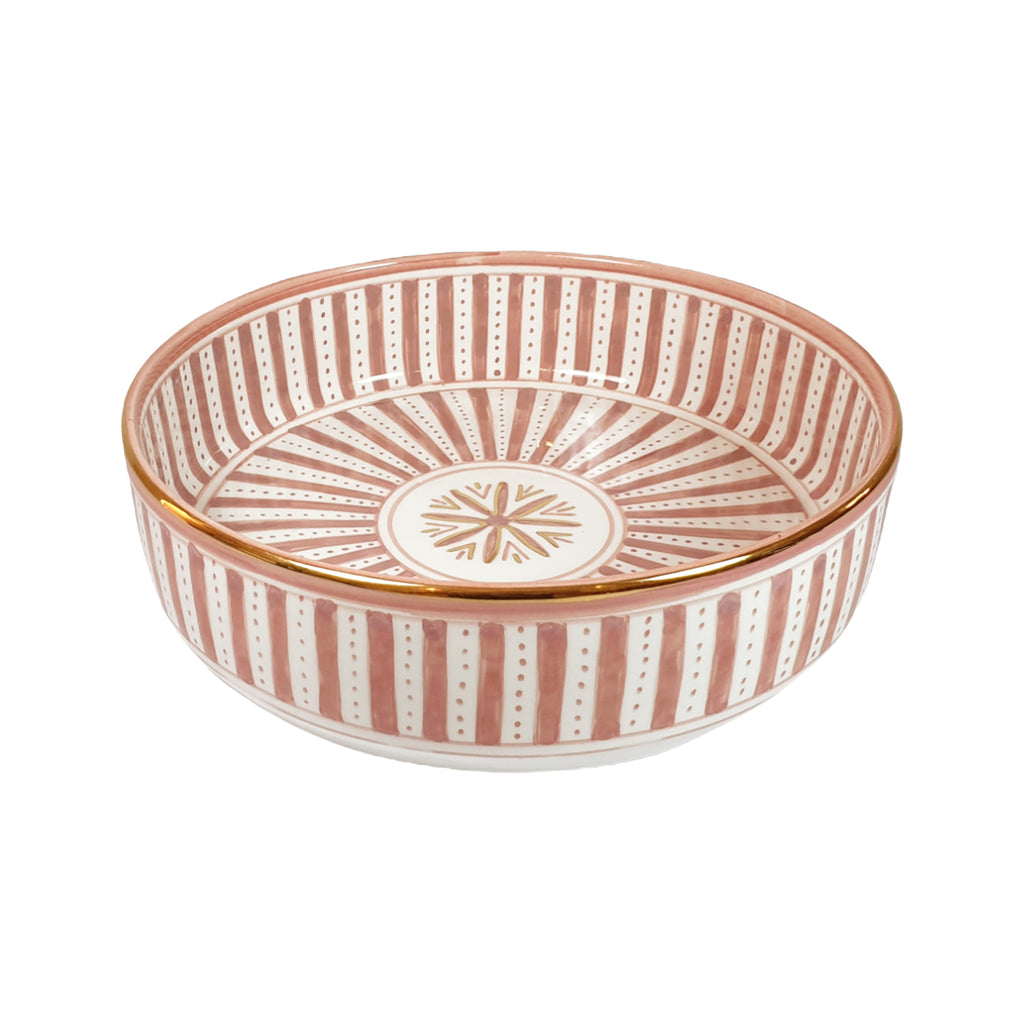 BOL, SALADIER ET PLAT DROIT SUNFLOWER ROSE GOLD (6820526620714)