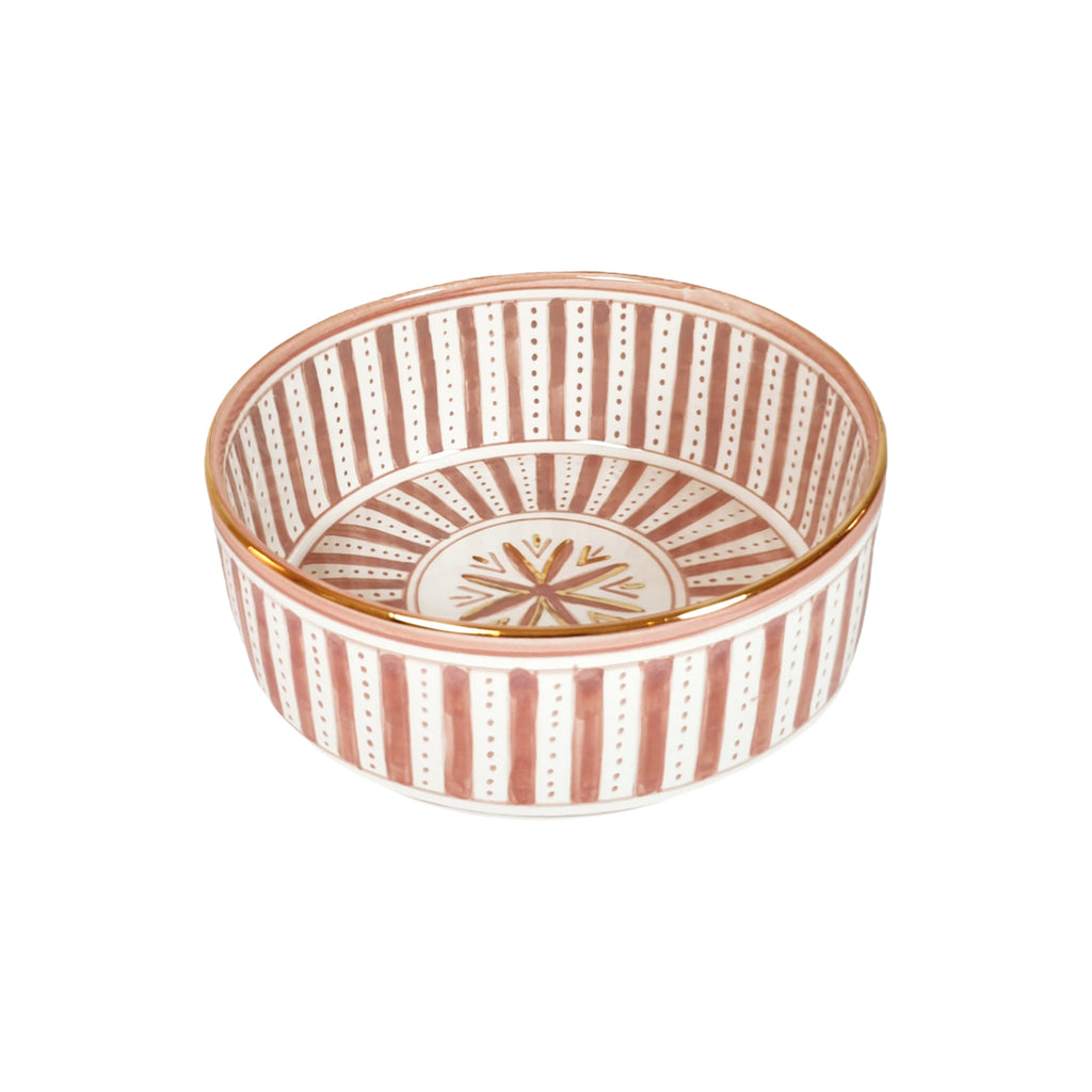 BOL, SALADIER ET PLAT DROIT SUNFLOWER ROSE GOLD (6820526620714)