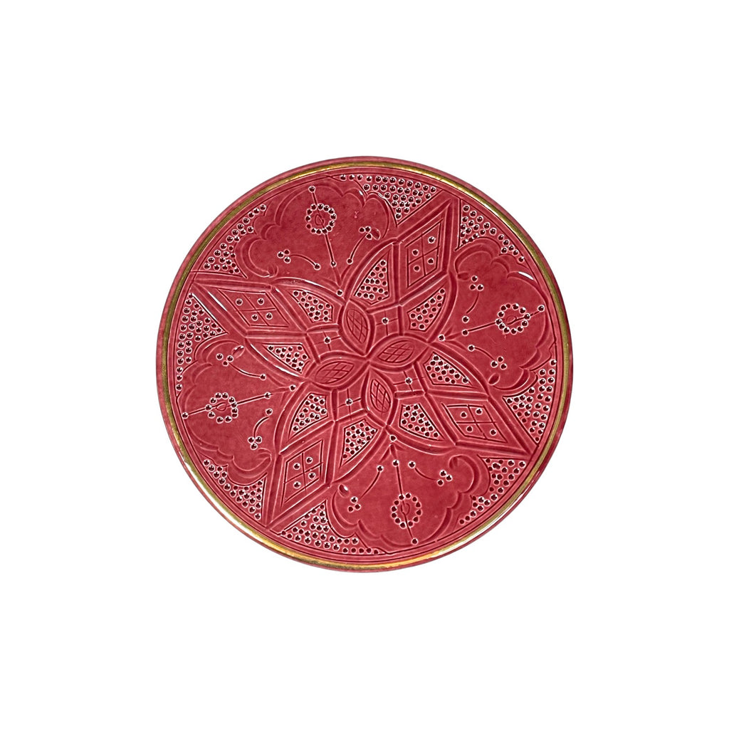 Assiette Empreinte aubergine gold (8037178081599)