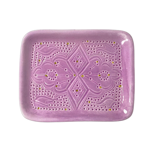 Petit plateau Empreinte lilas gold (8326939083071)