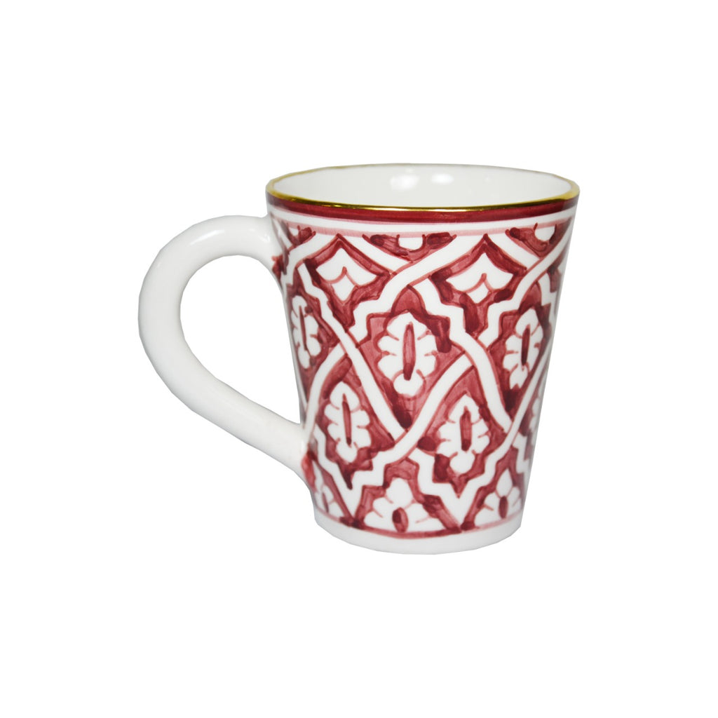 Mug fassia aubergine gold (8093059809599)