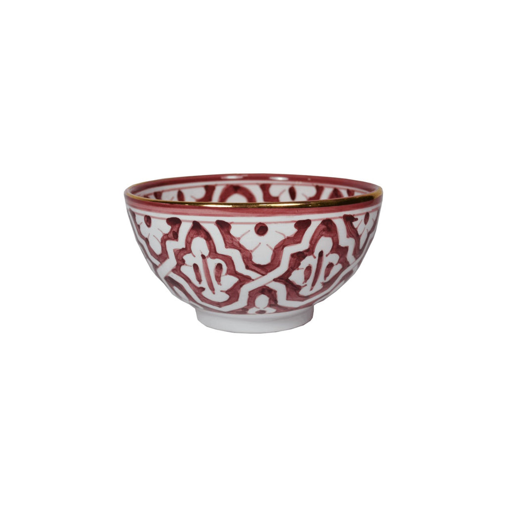 Bols et saladier ronds fassia aubergine gold (8041096839487)