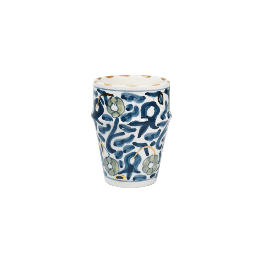 Tasse beldi medium fleur multi bleu gris gold (8096375111999) (8243343393087)