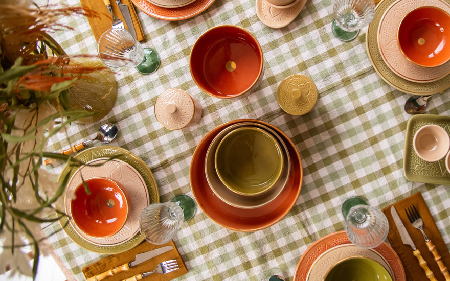 October entertaining: autumnal tableware with Chabi Chic