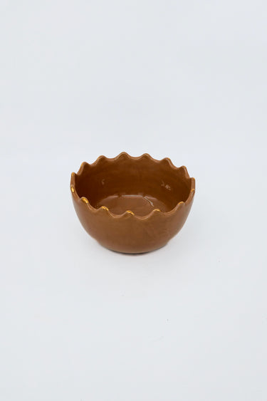 Small round bowl Tazza sahara gold (4528723689514)
