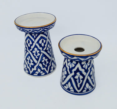 DUO CANDLESTICK FASSIA BLUE MAJORELLE (15103838519679)