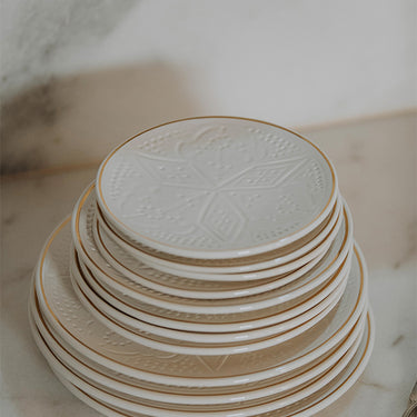 Plate Empreinte white gold trim (4252992110615)