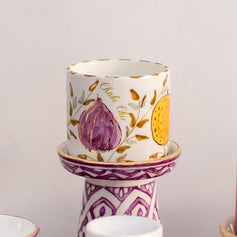 Baby candle fassia eggplant scented (Copy) (14873364103551)