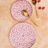Plate Fassia eggplant gold (8048485564735)