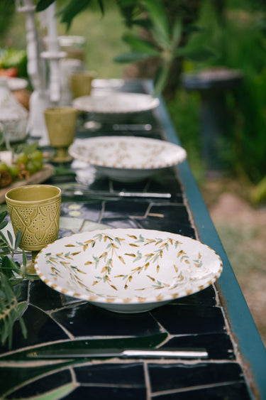 GOLD LEAF PASTA PLATE (9687743856959)