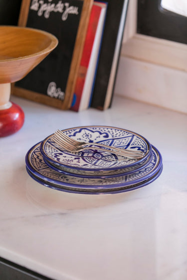 Zwak plate majorelle blue gold (4528727228458)