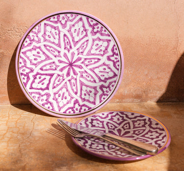 Plates Fassia lilas gold (8261232394559)
