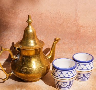 2 Zwak coffee cups Majorelle Blue gold (6825756098602)