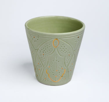 LARGE POT COVER EMPREINTE MINT GOLD (15010310357375)