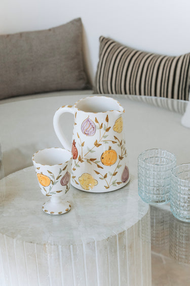 LARGE STEMMED GLASS TUTTI FRUTTI GOLD (14609642619263)