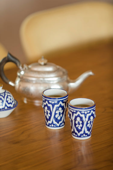 Medium beldi Fassia cup majorelle blue gold (8096120373567)