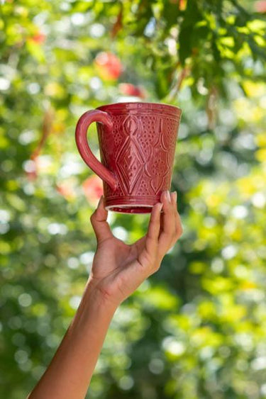 Mug Empreinte eggplant gold (8243295879487)