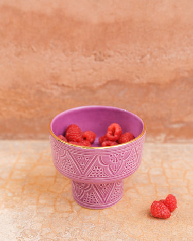 Empreinte lilac gold aperitif bowls (8261375852863)