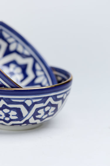 SMALL LOW BOWL FASSIA BLUE MAJORELLE GOLD (15159154934143) (15159168565631)