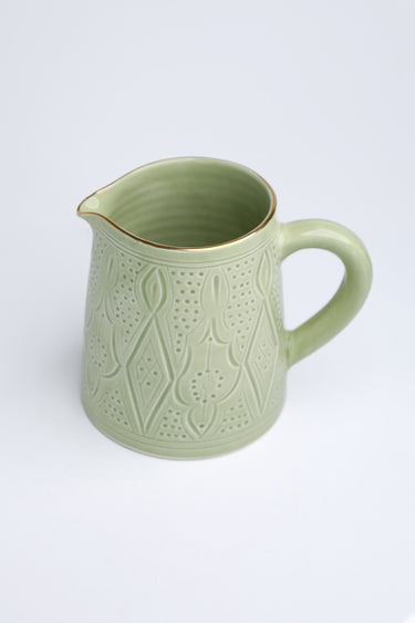 SMALL PITCHER EMPREINTE MINT GOLD (14979001942399)