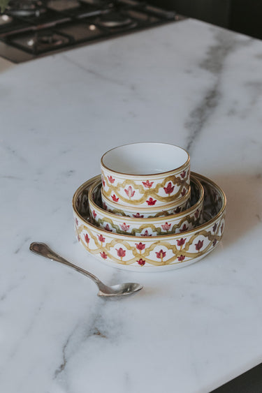 STRAIGHT BOWLS AND SALAD BOWLS LMIDA KAKI GOLD (14811454931327)