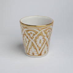 SMALL FASSIA  POT COVER STRAW GOLD (15010620604799)