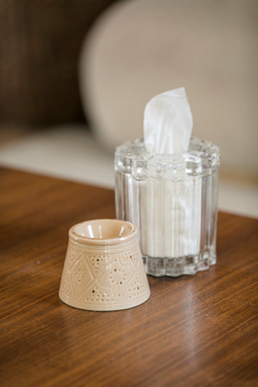 Small ashtray Empreinte sahara gold (4615323680810)
