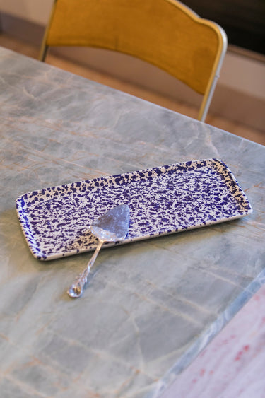 MAJORELLE BLUE GRANITO LONG CAKE TRAY (9699883974975)