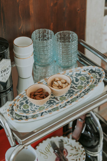 Gold thistle tapas tray (8038967148863)