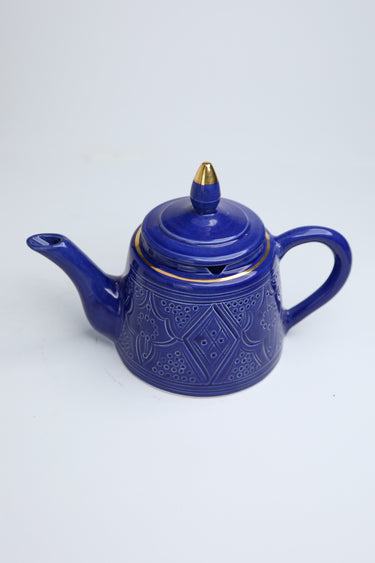IMPRESSION TEAPOT MAJORELLE BLUE GOLD (15010275688831)