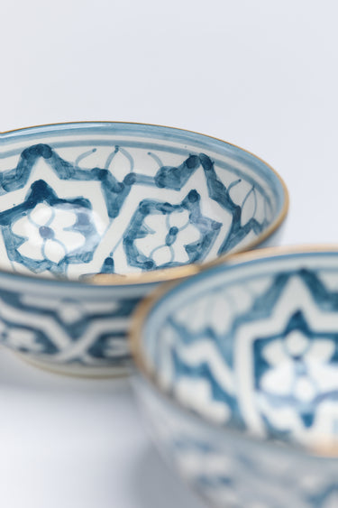 SMALL LOW BOWL FASSIA BLUE STONE GOLD (15159168565631) (15159173874047)