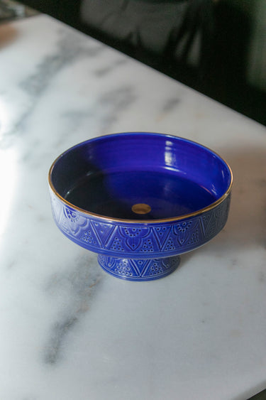 FRUIT BOWL IMPRINT MAJORELLE BLUE GOLD (9655184523583) (14975658885503)