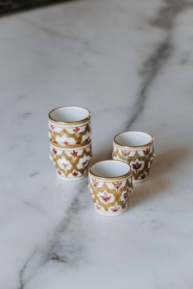 SMALL COFFEE CUP LMIDA KAKI GOLD (14863249375615)