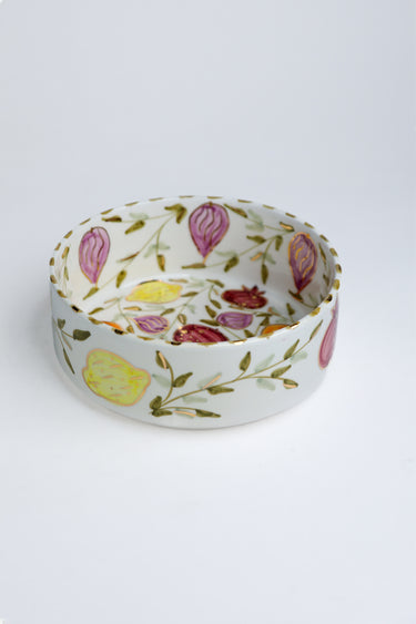 STRAIGHT MULTIFRUIT SALAD BOWL GOLD (15028824867199)