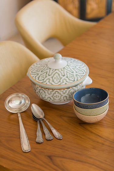 Fassia Mint soup tureen (14949526077823)