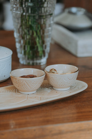 2 mini snack bowls Empreinte sahara gold (6620677111850)