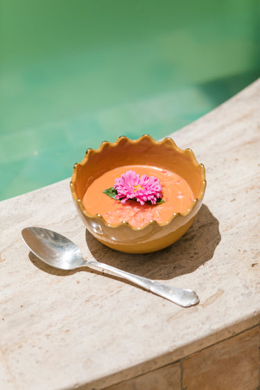 TAZZA CURRY GOLD BOWLS AND SALAD BOWL (14785238466943)