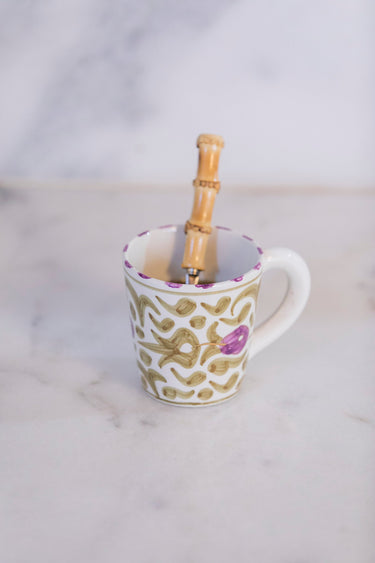 MUG FLOWERS IRIS gold (14986093101439)