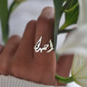 SILVER "JE T'AIME" RING (6583610474538)