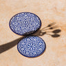 PLATE FASSIA Majorelle Blue  GOLD (6850983526442)