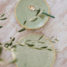 PLATE EMPREINTE GREEN ALMOND GOLD (4252930179095)