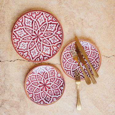 Plate fassia eggplant gold (8048485564735)