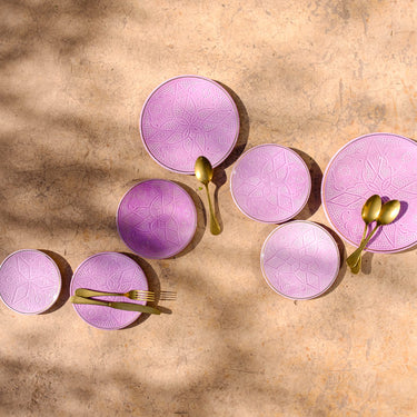 Plate Empreinte lilas  gold (8261295964479)