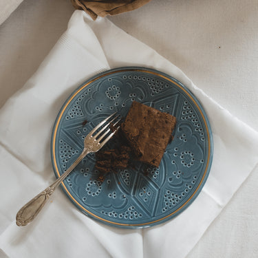 Plate Empreinte blue gray gold (6901393915946)