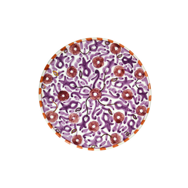 Plates Flowers lilas gold (8279507239231)