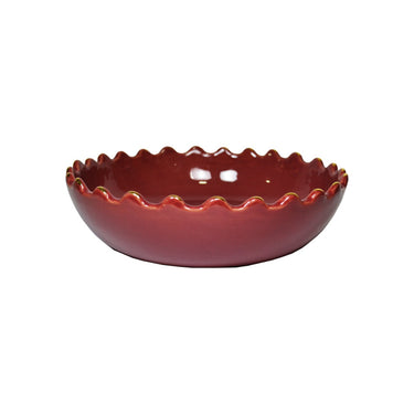 Soup plate tazza gold (8096306037055)