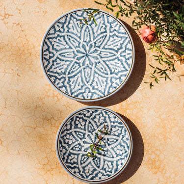 PLATE FASSIA BLUE GRAY GOLD (6900775092266)