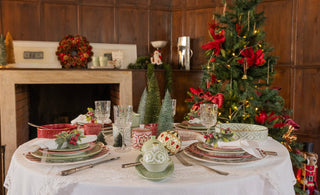 La Table de Noël Chabi Chic : un décor chaleureux avec les collections Fassia et Empreinte